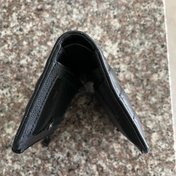 YSL Monogram Small Ziptop Wallet in Grained Leather - Picture 9 of 11